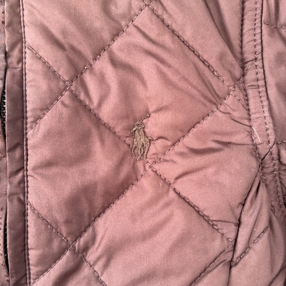 Ralph Lauren 4T Quilted Brown Coat - Picture 3 of 8